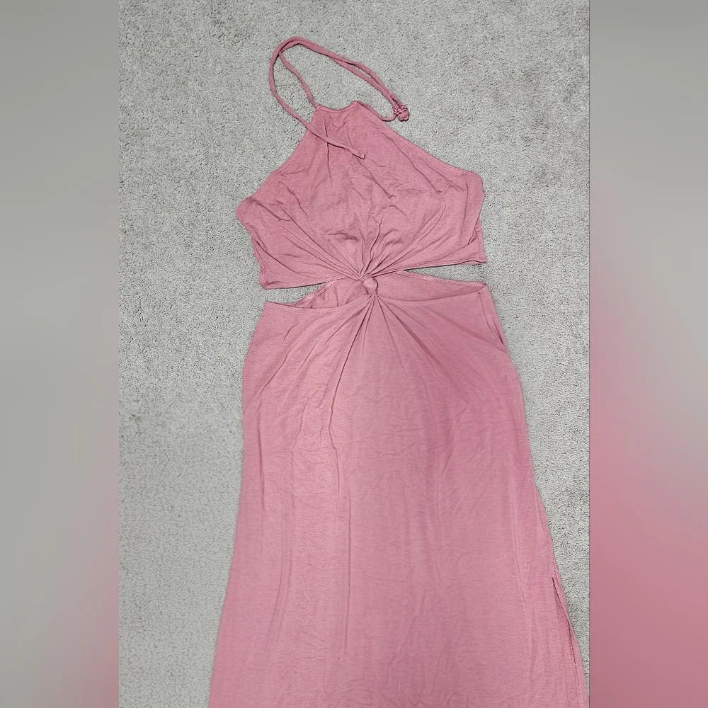 Abercrombie & Fitch Pink Maxi Dress
